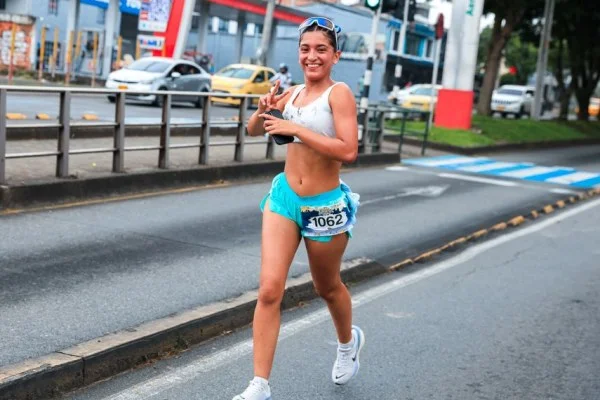 female race walker